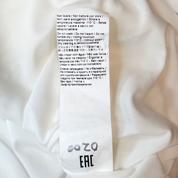 M By MISSONI Stretchy Cream Knit Dress, Size 38EU ~ NWT - Picture 12 of 14